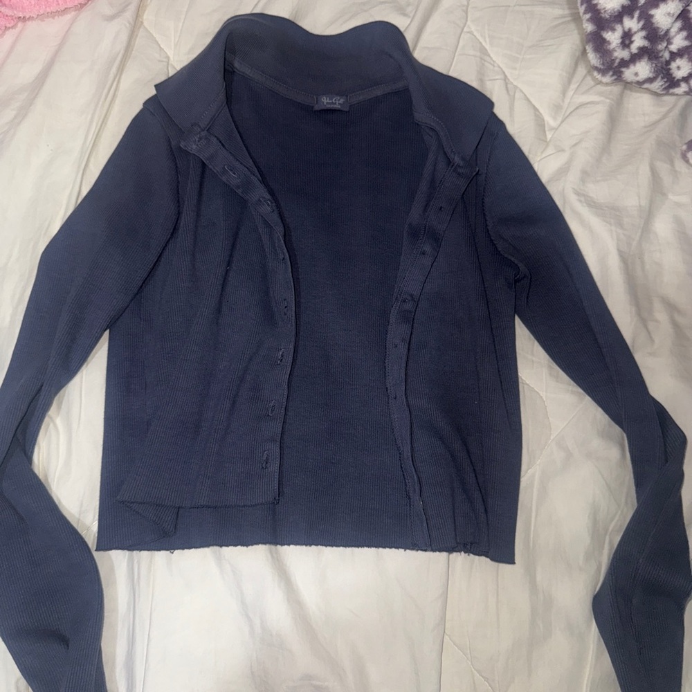Brandy Melville Dark Blue Cardigan